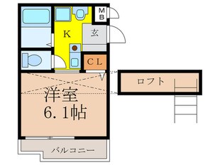 ｴｽﾃﾑｺ-ﾄ新大阪Ⅴｿﾚｯｸｽ（７０６）の物件間取画像